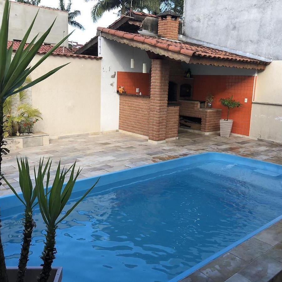 Vila Casa Com Piscina Em Mongagua Praia Grande  Exteriér fotografie